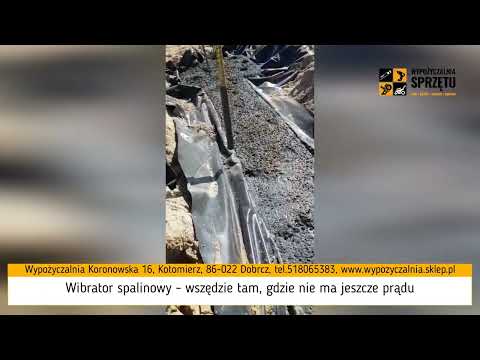 Wideo: Wibrator do betonu budowlanego