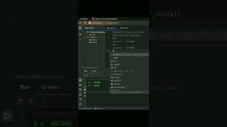 Do You Know decimal to Binary Conversion in Python | Python for Beginners #python   #shorts #program