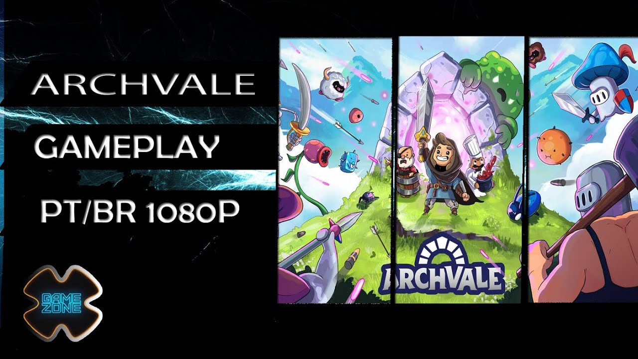 ARCHVALE - RPG ROGUELIKE DUNGEONS - GAMEPLAY - PT/BR