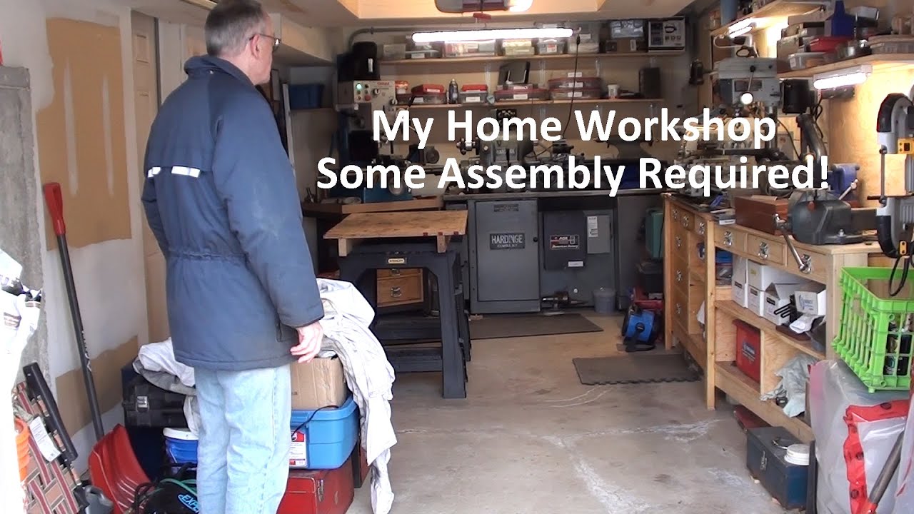 My Garage Workshop - Some Assembly Required - YouTube