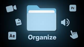 How I Organize EVERY After Effects & Premiere Pro Project