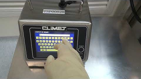 Climet 450t particle counter device operation