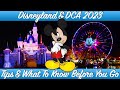 Disneyland &amp; Disney&#39;s California Adventure Tips &amp; What To Know Before You Go 2023