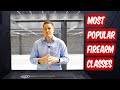 Most popular firearm classes
