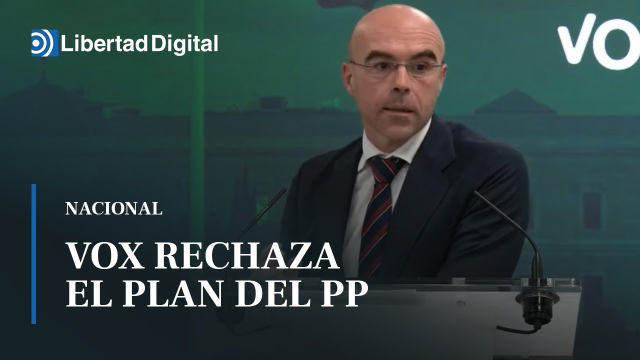 Vox rechaza el plan del PP para que gobierne la lista más votada - YouTube