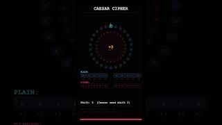 Caesar Cipher - The Oldest Encryption Algorithm #cryptography #caesar #encryption #computerscience