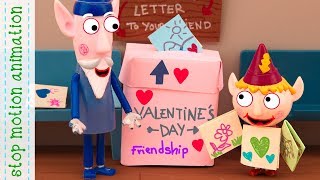 Valentines Day. Ben & Hollys Little Kingdom Toys. Stop Motion Animation. New English Episodes 2018