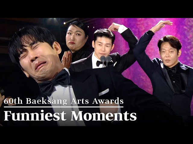 Did you watch the Parody of Queen of Tears?😝 The Funniest Moments | 60th Baeksang Arts Awards class=