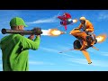 INTENSE RPG’s vs. Flying ROCKET Bikes! (GTA 5 Funny Moments)