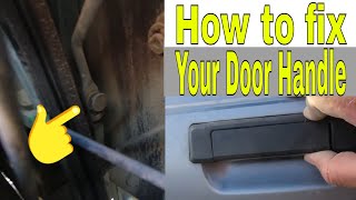 How to fix Mazda B Series Door Handle