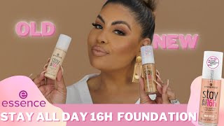 NEW essence Stay All Day Foundation Wear Test with La'eeqa Yunus | Cosmetix