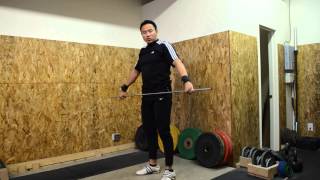 Snatch - Snatch from mid hang, hang, and below the knee