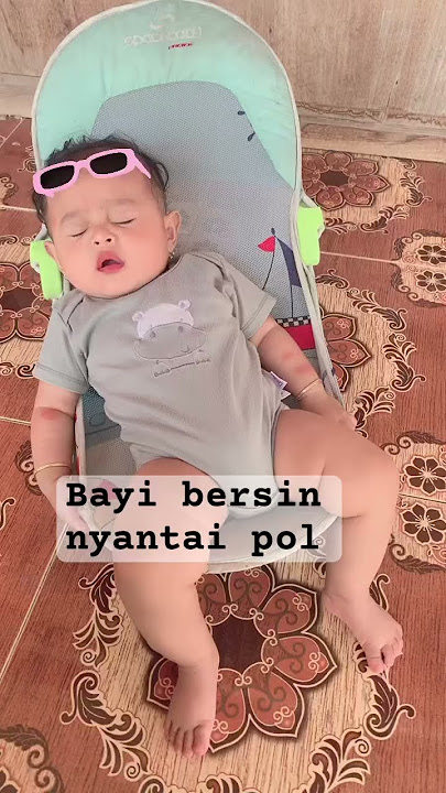 Bayi bersin nyantai pol #youtube #bayilucu #baby #viral #shorts
