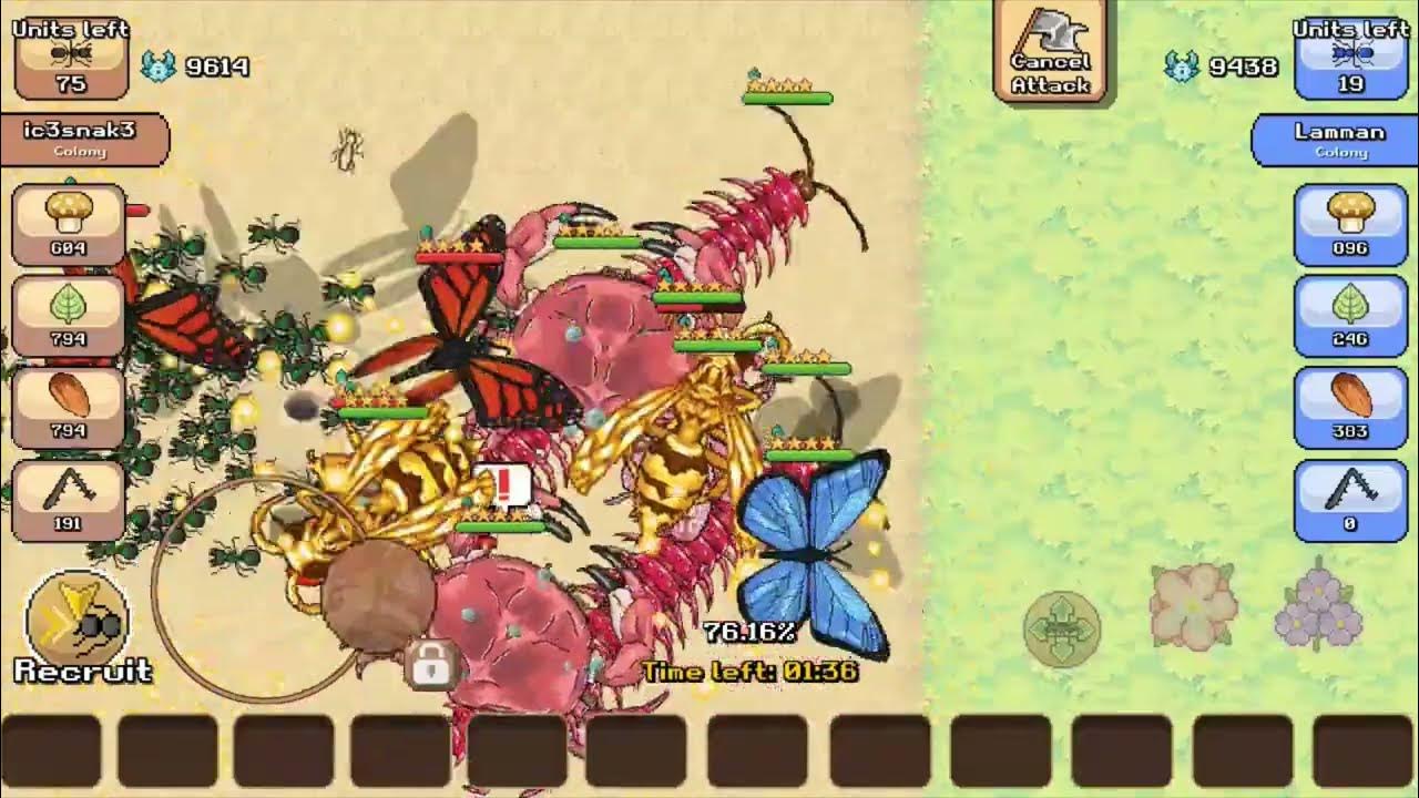 Pocket Ants How to defeat fully upgraded G. (Lamman & Muhk
