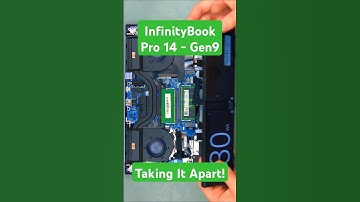 🔧 Taking Apart The InfinityBook Pro - 14 Gen9 Linux 🐧 Laptop 💻