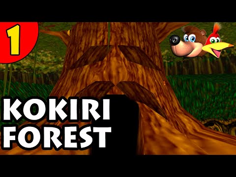 BANJO KAZOOIE THE JIGGIES OF TIME 100% Playthrough 1 - Lost Woods and Kokiri Forest