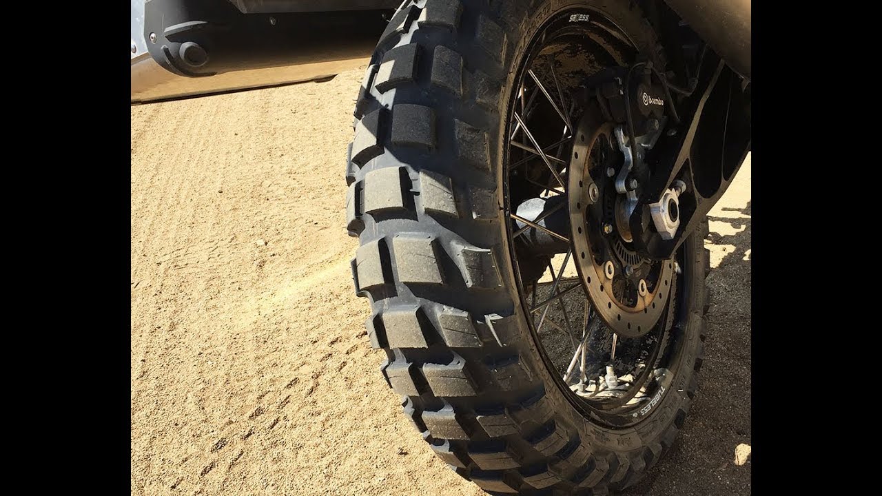 Neumaticos Honda CB500X,Michelin Anakee Wild-Tyres review - YouTube