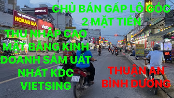 LÔ GÓC HAI MẶT TIỀN THU NHẬP CAO KINH DOANH ĐA NGHÀNH NGHỀ THUẬN AN BÌNH DƯƠNG