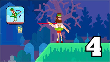 Ultimate Bowmaster - Gameplay Walkthrough Part 4 - Julius Character - Android Gameplay