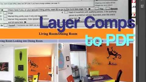 PhotoshopTutorial Photoshop Training Tutorial   Exporting Layers to a PDF & Exporting Layer Comps to