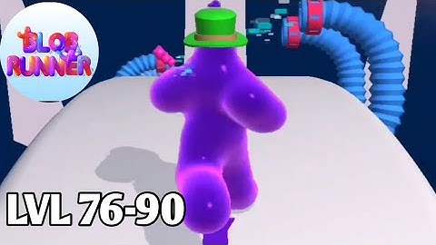 Blob Runner 3D  | Level 76-90 Gameplay Walkthrough Part 6 (Android, iOS)