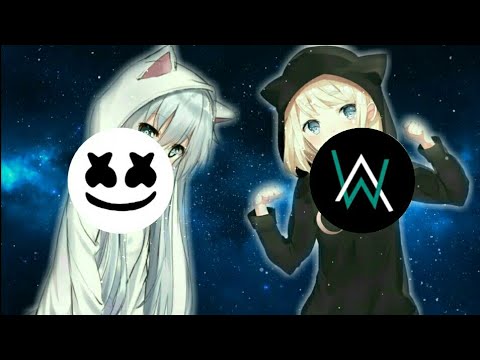 Nightcore Alan Walker Vs Marshmello Best Songs Youtube - marshmallow happier roblox id code youtube