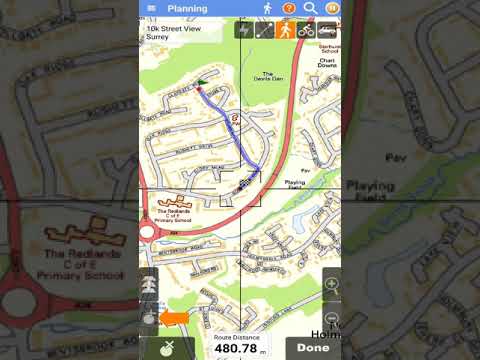 Satmap Xplorer GPS - Modifying a Route