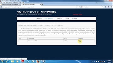 A System to Filter Unwanted Messages from OSN User Walls