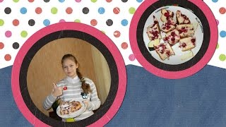Как приготовить вишневый пирог в мультиварке.#Готовим с Яной Как приготовить вишневый пирог в мультиварке.#Готовим с Яной