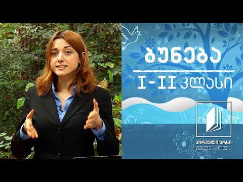 ბუნება, I-II კლასი - საარსებო გარემო - სიცოცხლე წყალში #ტელესკოლა