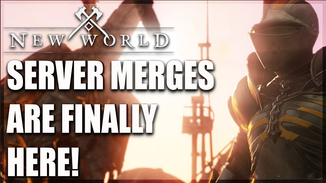 SERVER MERGES ARE HERE! New World YouTube
