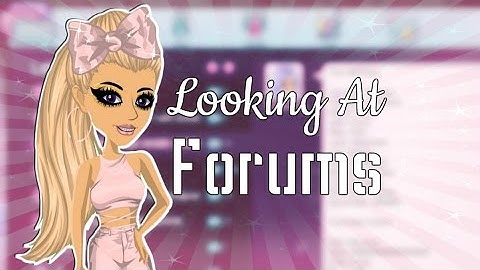 Looking At Forums | MSP