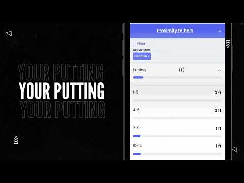 Filter your golf stats for deep insights