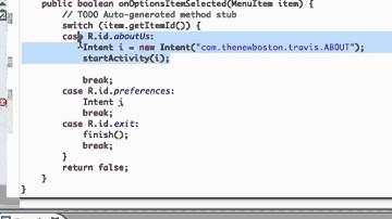 Android Application Development Tutorial   56   Creating a PreferenceActivity   YouTube