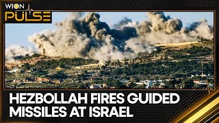 Israel War: Hezbollah says fires drones and guided missiles at Israel | WION Pulse