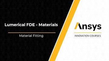Material Fitting — Lesson 3, Part 1