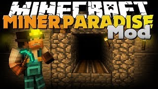 Minecraft Mod - Miner Paradise Mod - New Armor, Items, and Dimension