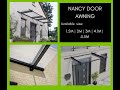 DIY Door Awning Range