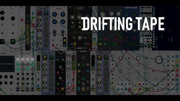 Drifting Tape - VCV Rack generative lo-fi patch