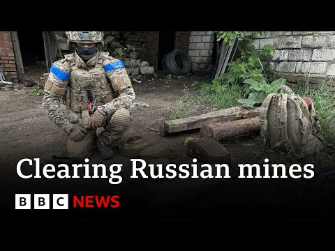 Russia's minefields holding up ukraine's counter-offensive - bbc news