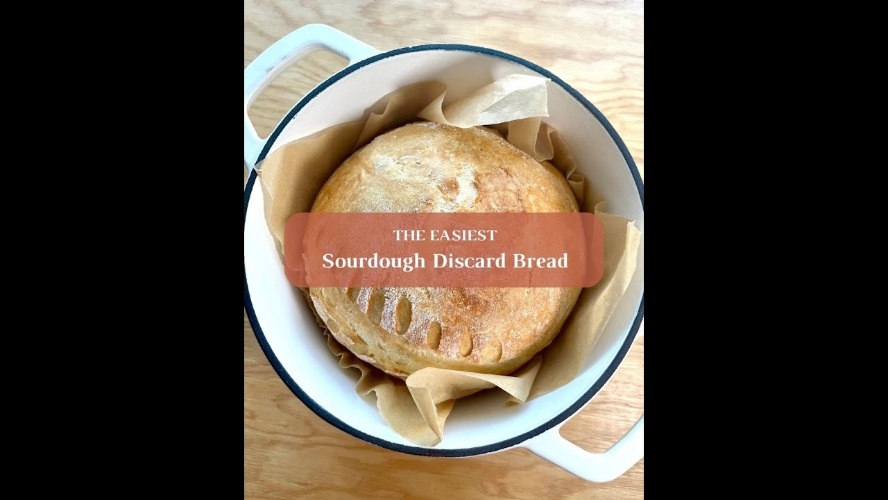 Quick and Easy No-knead Sourdough Discard Bread - Make It Dough