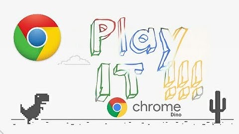 Play Chrome Dino Game - While Internet is  Connected