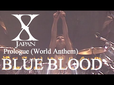 7人のX】X Japan - Prologue / Blue Blood (Backing vocal