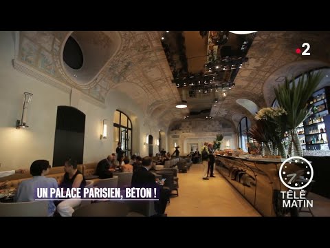 Tendances - Un palace parisien, béton !