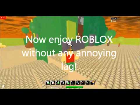 How to get rid of lag on ROBLOX - YouTube