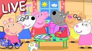 Peppa Pig&#39;s Clubhouse - LIVE 🏠 BRAND NEW PEPPA PIG EPISODES ⭐️