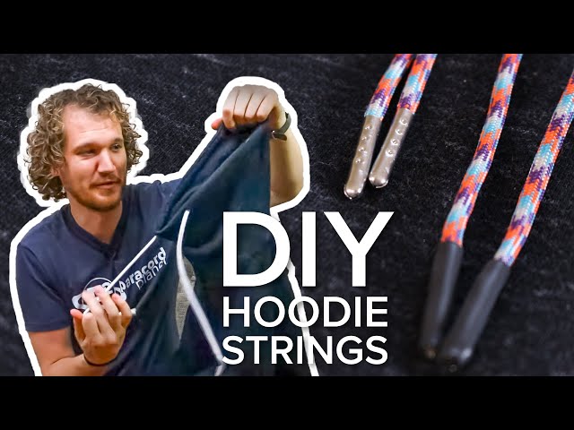 Forget Hoodie Knots—Make Your Own Hoodie Strings! 