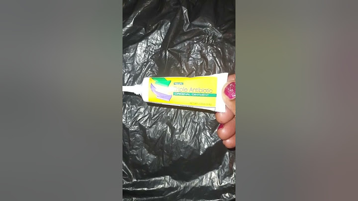 Triple antibiotic original ointment là thuốc gì