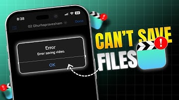 How To Fix Can’t Save Files in File App on iPhone | iOS File App Not Saving Files
