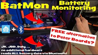 How to monitor ALL your batteries via Bluetooth. Testing the free BATMON integration.